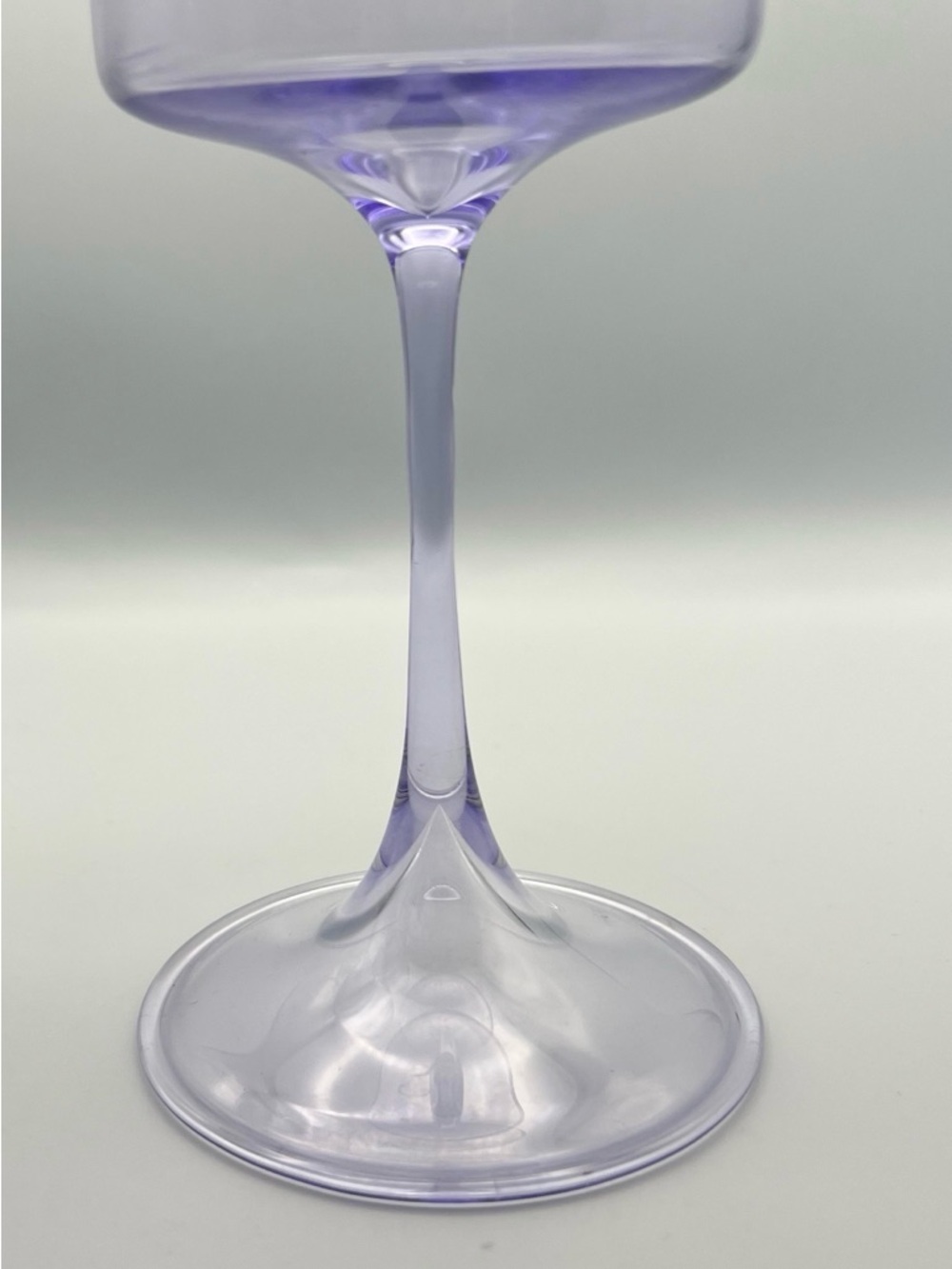 Anthropologie Morgan Wine Glasses, Set of 2 Purple Violet - Picture 9 of 14